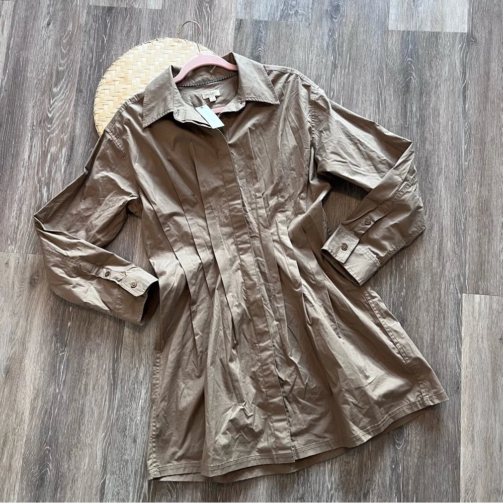 NWT Anthropologie pilcro pintuck shirt dress‎
